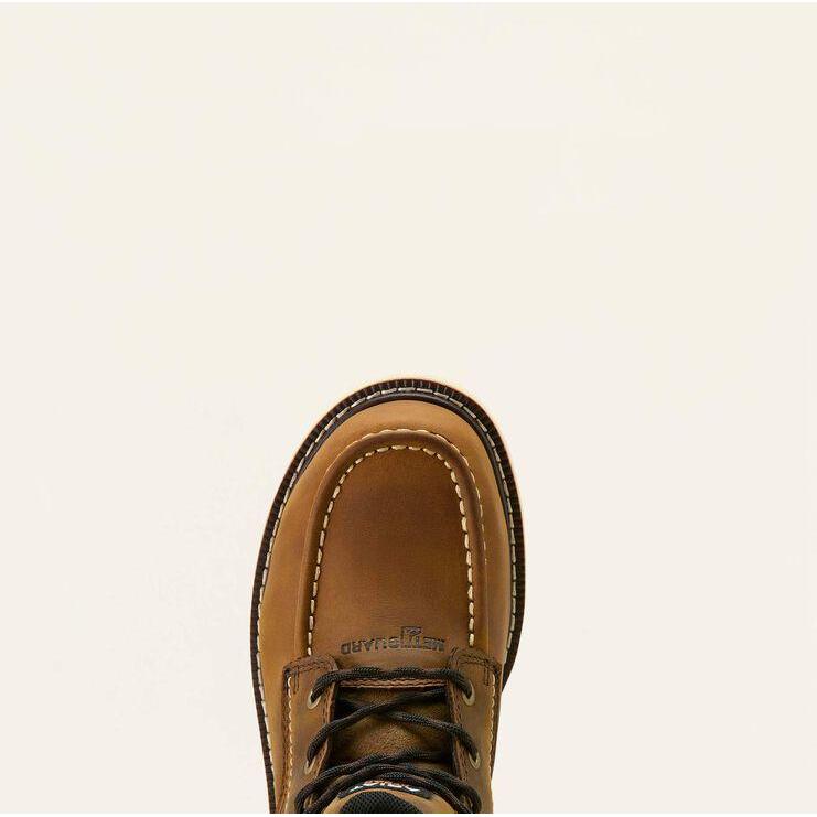 Ariat Women's Rebar Lift Chukka 5.5" Comp Toe MetGuard Work Boot - Brown - 10063851 - Overlook Boots