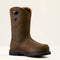 Ariat Men's Longview Shock Shield Comp Toe MetGuard Waterproof Work Boot - Brown - 10063852 7.0 / Medium / Distressed Brown - Overlook Boots