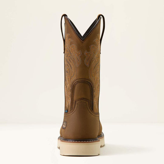 Ariat Men's Activator Argo 11" Comp Toe Waterproof Western Work Boot - Brown - 10063861 - Overlook Boots