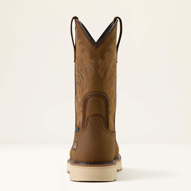 Ariat Men's Activator Argo 11" Comp Toe WP Work Boot- Brown- 10063861 - Overlook Boots