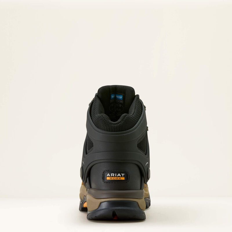 Ariat Men's Endeavor 6" Round Toe WP Work Boot- Brown- 10063977 - Overlook Boots