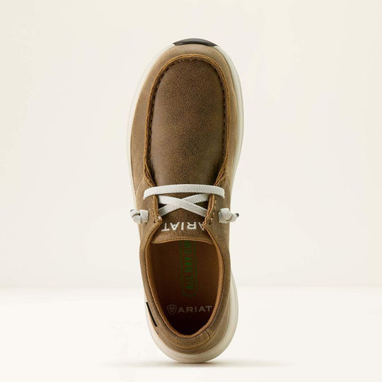 Ariat Women's Buckeye 3" Steel Toe Slip Resist Work Shoe - Brown - 10064035 - Overlook Boots