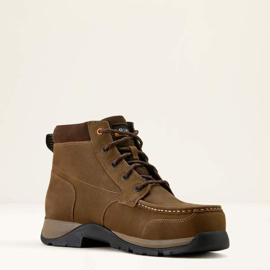 Ariat Men's Edge Chukka 6" Static Dissipative Composite Toe Work Boot - Brown - 10073363 - Overlook Boots