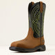Ariat Men's WorkHog XT Coil 12" Wide Square Toe Work Boot- Black- 10074160 - Overlook Boots