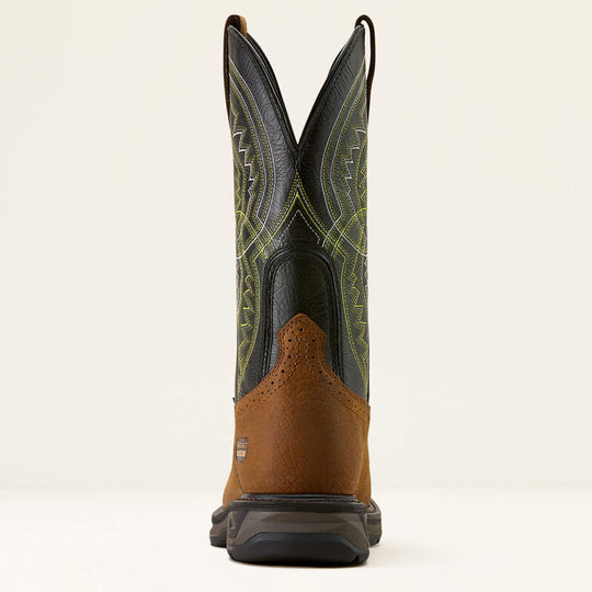 Ariat Men's WorkHog XT Coil 12" Wide Square Toe Work Boot- Black- 10074160 - Overlook Boots