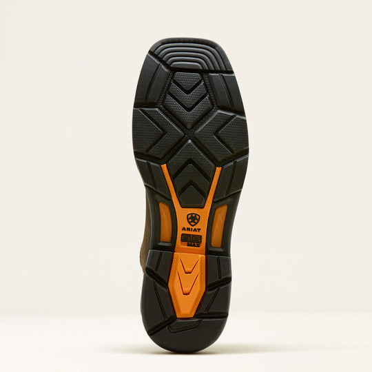 Ariat Men's WorkHog XT Bolt Skull Waterproof Wide Square Toe Work Boot - Brown - 10074286 - Overlook Boots