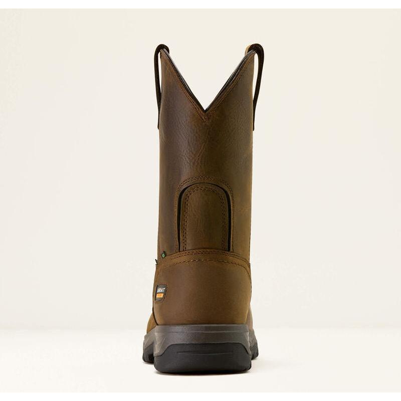 Ariat Turbo Duratread Pull On SD Work Boots Mens 10 Brown Carbon Toe 10074209 Ariat Men main image 4