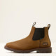 Ariat Men's Activator 6" Square Toe Waterproof Chelsea Work Boot- Brown- 10074285 - Overlook Boots