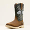 Ariat Men's Activator Live Free Wide Square Toe Steel Toe Work Boot - Brown - 10074288 7 / Medium / Brown - Overlook Boots