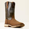 Ariat Men's Activator Patriot Wide Square Toe Work Boot - Brown - 10079675