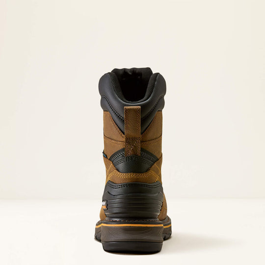 Ariat Men's Stump Jumper 8" Waterproof Composite Toe Work Boot - Brown - 10080454