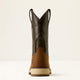 Ariat Men's Activator Patriot Wide Square Toe Steel Toe Work Boot - Brown - 10080468