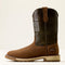 Ariat Men's Activator Patriot Wide Square Toe Steel Toe Work Boot - Brown - 10080468
