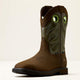 Ariat Men's Groundwork Waterproof Square Toe Steel Toe Work Boot - Brown - 10082099