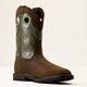 Ariat Men's Groundwork Waterproof Square Toe Steel Toe Work Boot - Brown - 10082099