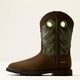 Ariat Men's Groundwork Waterproof Square Toe Steel Toe Work Boot - Brown - 10082099