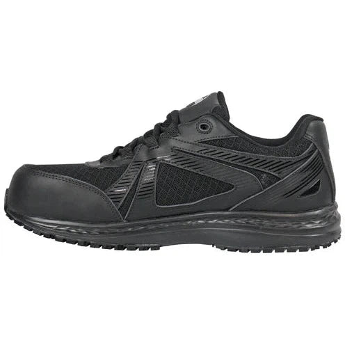 Hoss Men's Reno II Composite Toe Waterproof Slip Resistant Work Shoe - Black 10229  - Overlook Boots