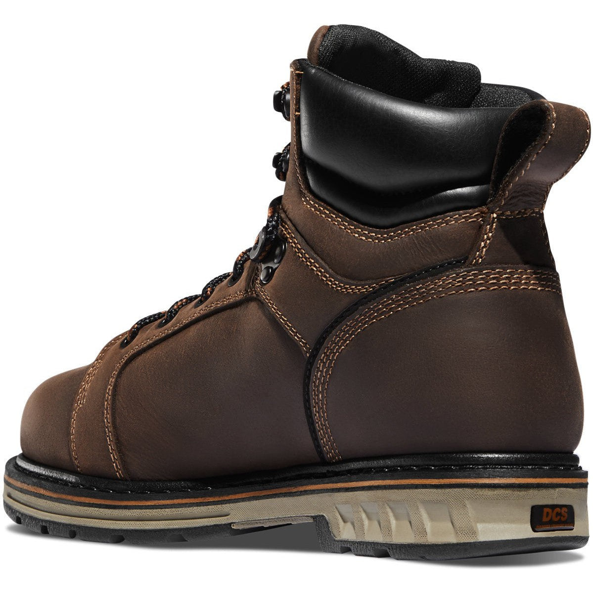 Danner Men's Steel Yard 6" PT Waterproof Work Boot -Brown- 12536  - Overlook Boots