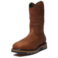 Timberland Pro Men's True Grit USA Comp Toe WP Wellington Work Boot - Brown - TB0A64CQEM4 - Overlook Boots