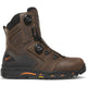 Danner Men's Vicious BOA 8" Comp Toe Waterproof Work Boot- Brown- 13801 - Overlook Boots