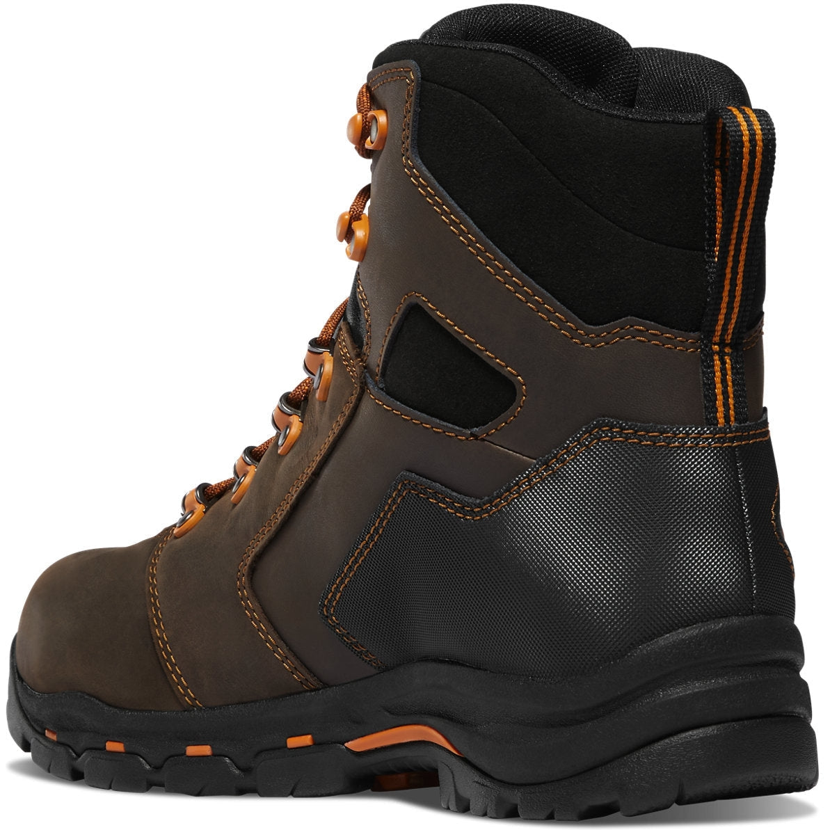 Danner Men's Vicious 6" Comp Toe WP Slip Resist Work Boot -Brown- 13879  - Overlook Boots