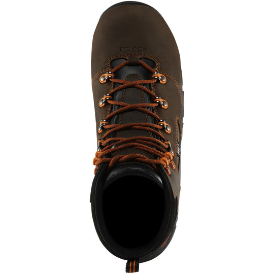 Danner Men's Vicious 6" Safety Toe Waterproof Slip Resistant Work Boot -Brown- 13880 - Overlook Boots