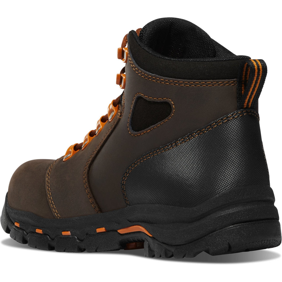 Danner Women's Vicious 4" Plain Toe WP Slip Resist Work Boot -Brown- 13883  - Overlook Boots