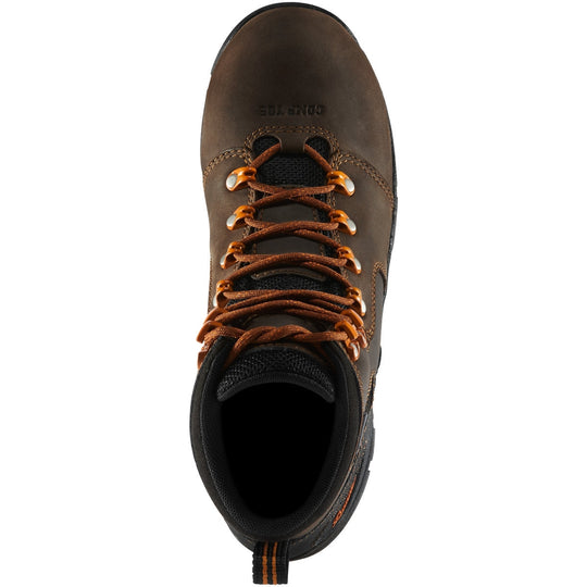 Danner Women's Vicious 4" Plain Toe Waterproof Slip Resistant Work Boot -Brown- 13883 - Overlook Boots