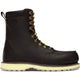 Danner Men's Cedar River 8" Plain Toe Waterproof Slip Resistant Work Boot -Brown- 14305 7.0 / Medium / Brown - Overlook Boots