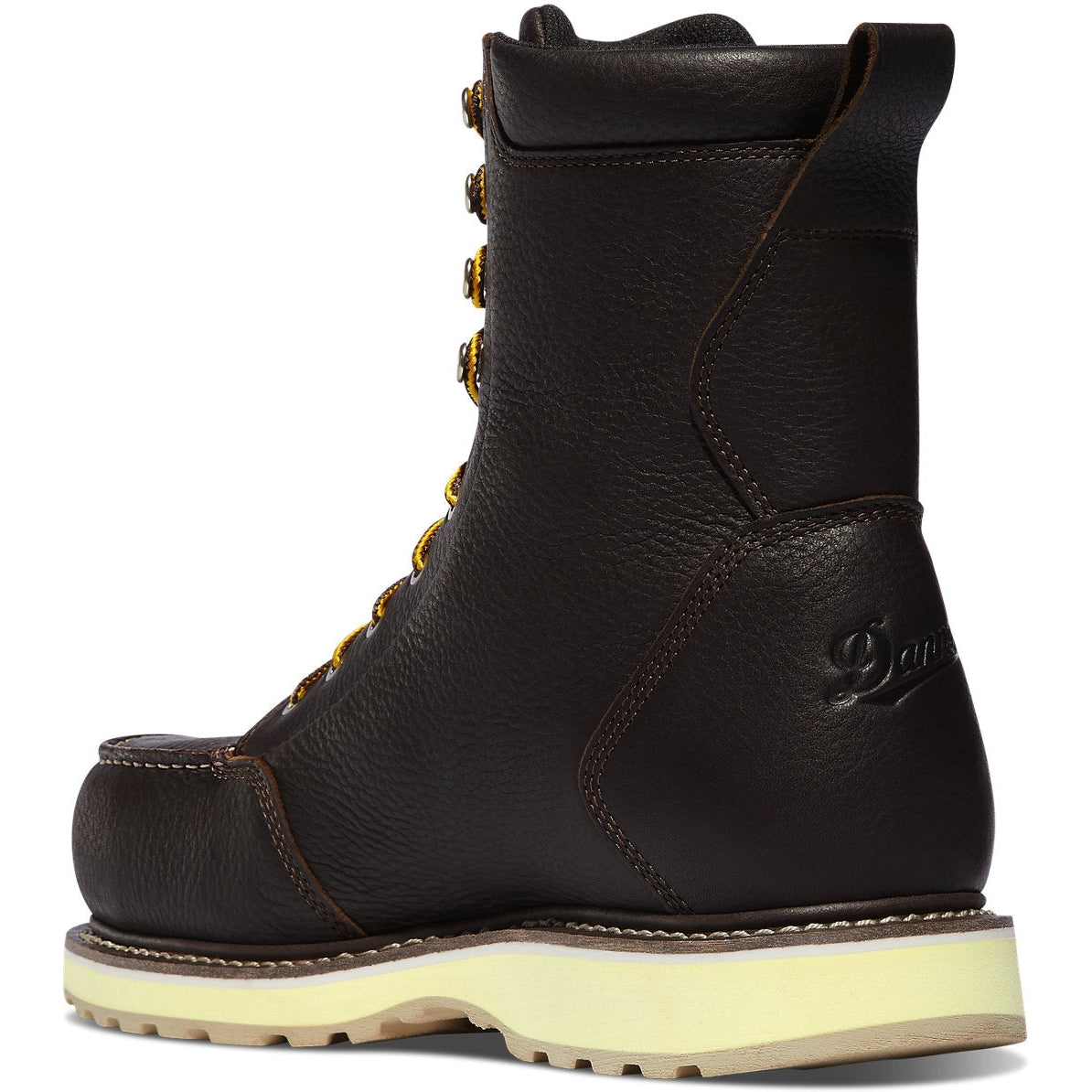Danner Men's Cedar River 8" Alloy Toe Waterproof Slip Resistant Work Boot -Brown- 14306 - Overlook Boots