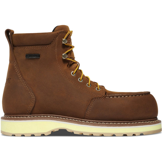 Danner Women's Cedar River 6" Plain Toe Waterproof Work Boot -Brown- 14307 5.0 / Medium / Brown - Overlook Boots