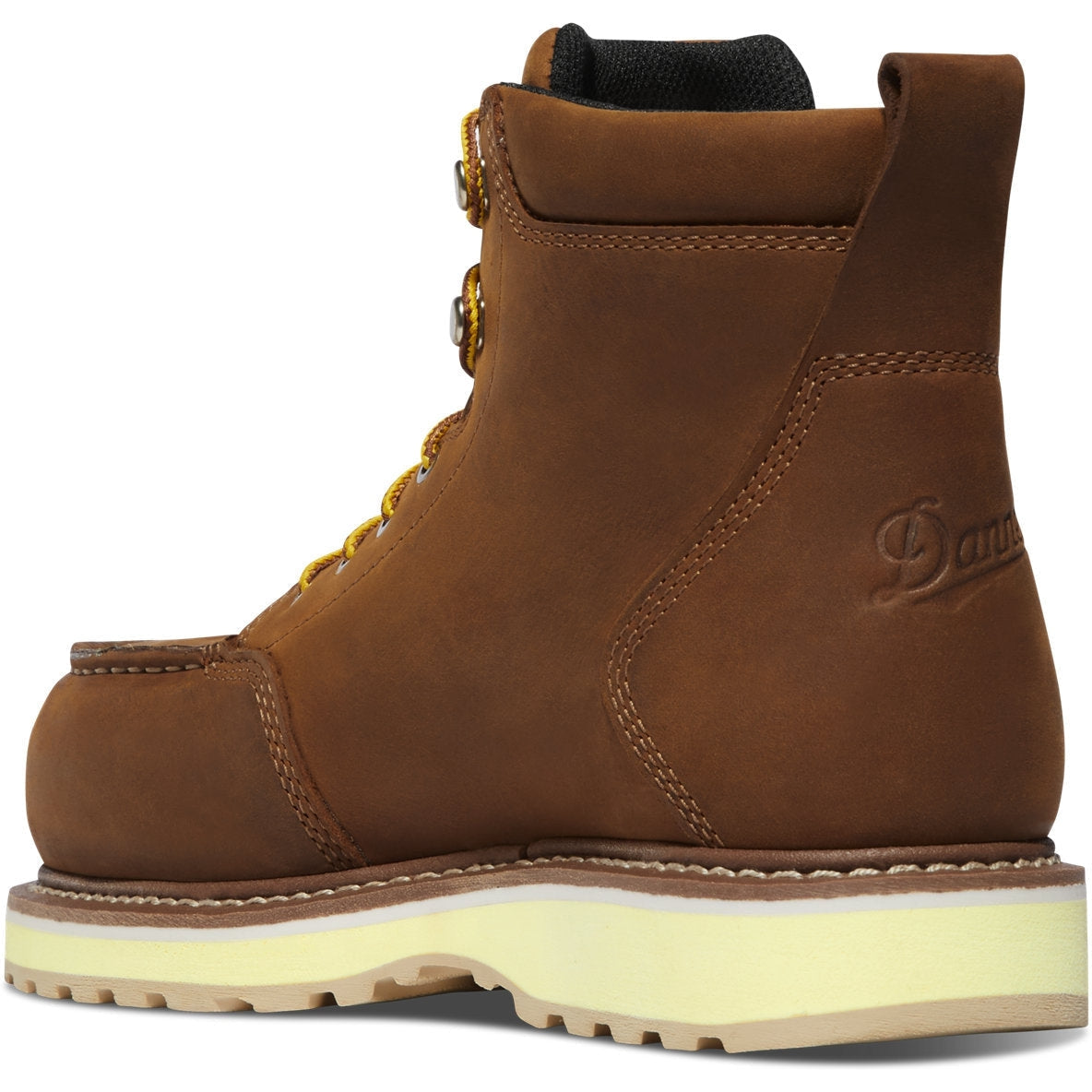 Danner Women's Cedar River 6" Plain Toe WP Work Boot -Brown- 14307  - Overlook Boots