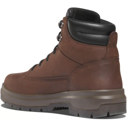 Danner Men's Ground Control 6" Steel Toe WP Work Boot- Brown- 14521 - Overlook Boots