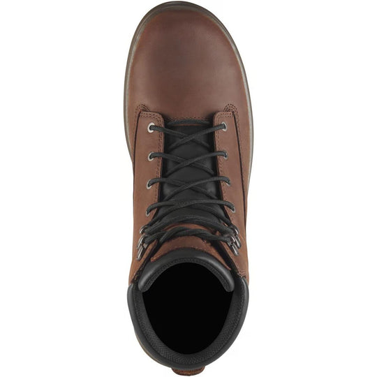 Danner Men's Ground Control 6" Steel Toe WP Work Boot- Brown- 14521 - Overlook Boots