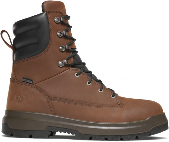 Danner Men's Ground Control 8" Waterproof Work Boot - Brown - 14525
