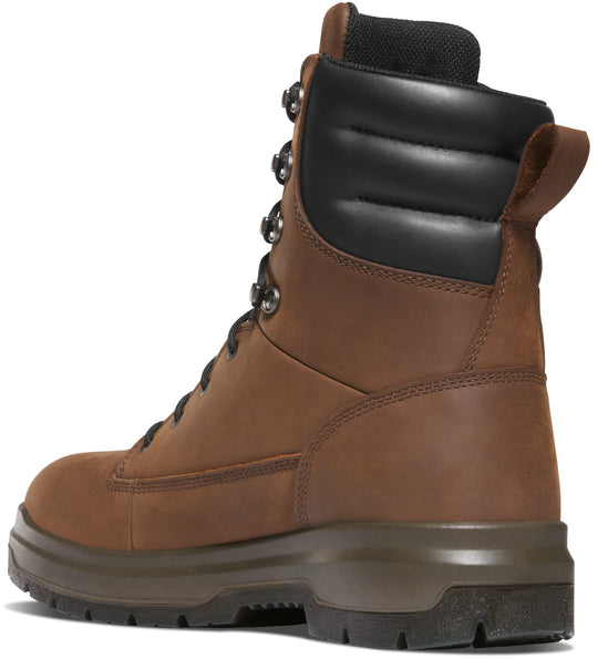 Danner Men's Ground Control 8" Waterproof Work Boot - Brown - 14525