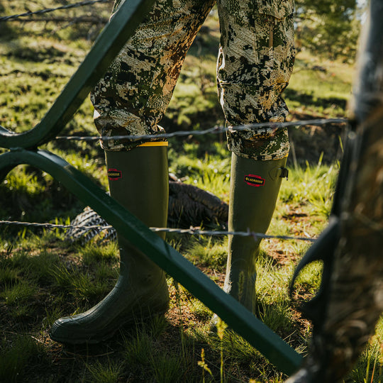 Lacrosse Men's Grange 18" Plain Toe Waterproof Work Boot - Green - 150040 - Overlook Boots