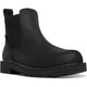 Danner Men's Bull Run 6" Plain Toe Chelsea Work Boot -Black- 15483  - Overlook Boots