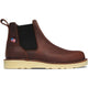 Danner Men's Bull Run 6" Steel Toe Chelsea Work Boot -Brown- 15484 7 / Medium / Brown - Overlook Boots