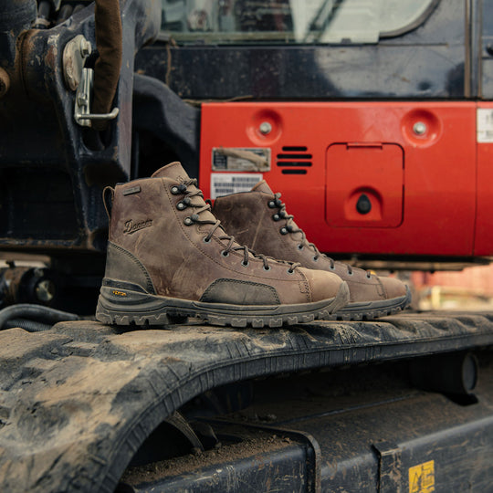 Danner Men's Stronghold 6" Composite Toe Waterproof Work Boot -Brown- 16723 - Overlook Boots