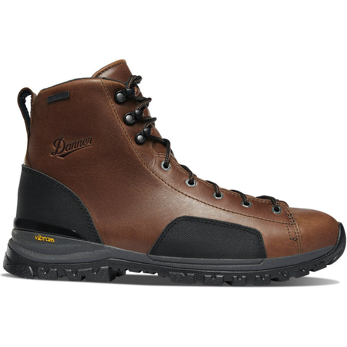 Danner Men's Stronghold 6" Composite Toe Waterproof Work Boot -Brown- 16723 8 / Medium / Brown - Overlook Boots