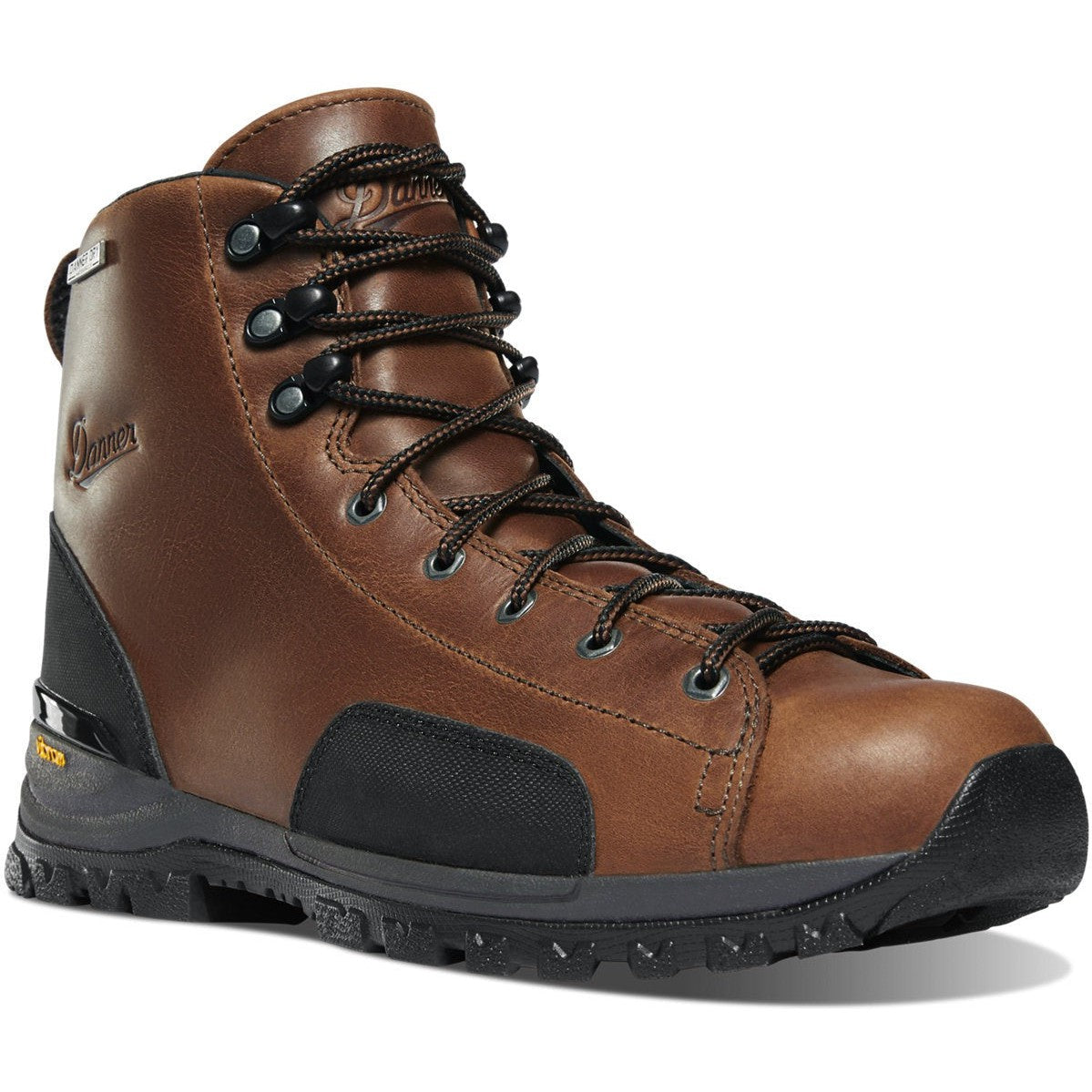 Danner Men's Stronghold 6" Comp Toe WP Work Boot -Brown- 16723  - Overlook Boots