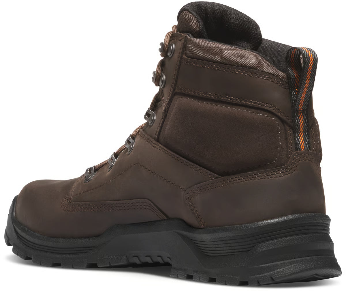 Danner Men's Crafter 2.0 6" Plain Toe WP Work Boot- Brown- 17420 - Overlook Boots
