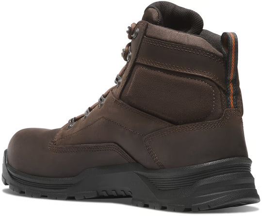 Danner Men's Crafter 2.0 6" Composite Toe Waterproof Work Boot - Brown - 17421 - medial (inner side) view - Overlook Boots