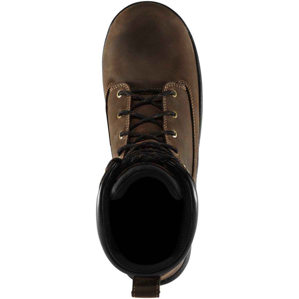 Danner Men's Caliper 8" Plain Toe WP 400G Slip Resist Work Boot -Brown- 19458  - Overlook Boots