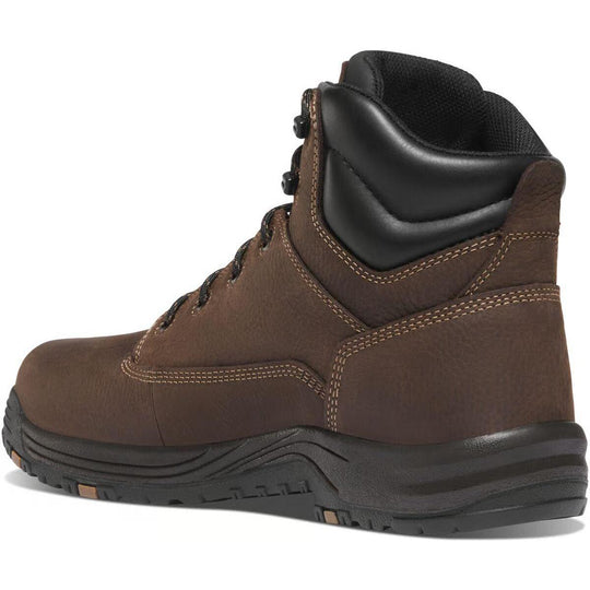 Danner Men's Caliper ESD 6" Aluminum Toe Lace Up Work Boot- Brown- 19462 - Overlook Boots