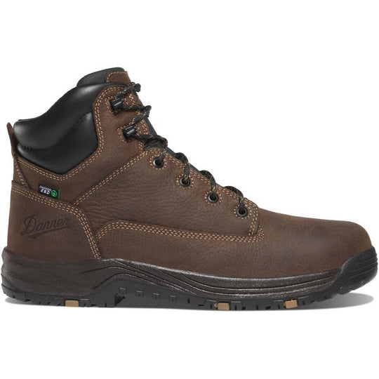 Danner Men's Caliper ESD 6" Aluminum Toe Lace Up Work Boot- Brown- 19462 - Overlook Boots