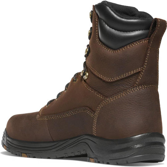 Danner Men's Caliper 8" Aluminum Toe Waterproof Lace Up Work Boot- Brown- 19463 - Overlook Boots