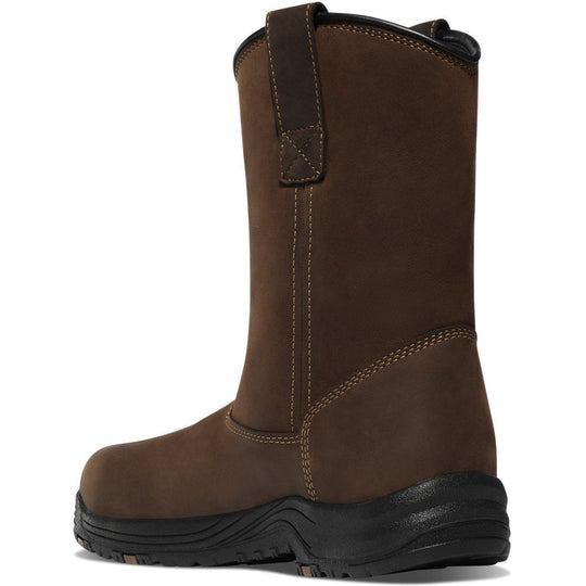 Danner Men's Caliper 10" Plain Toe Waterproof Wellington Work Boot -Brown- 19490 - Overlook Boots