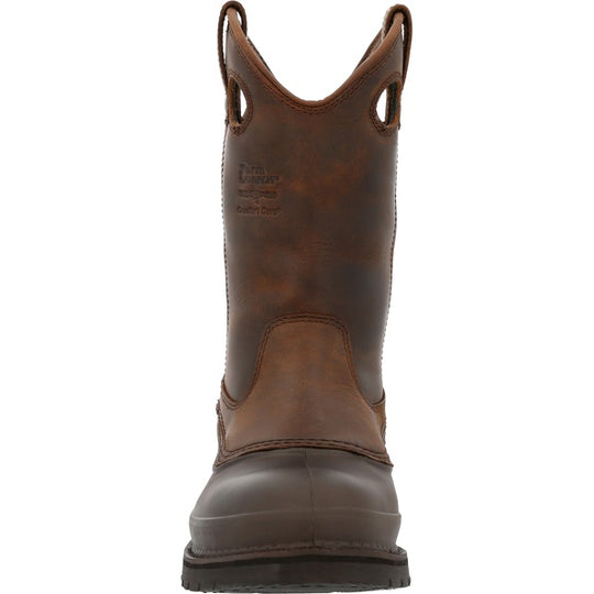Georgia Men's Muddog Wellington Work Boot - Brown - G5514 - Overlook Boots